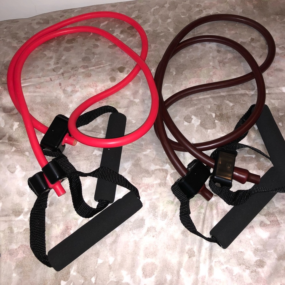 Resistance Bands - medium & heavy resistance!
